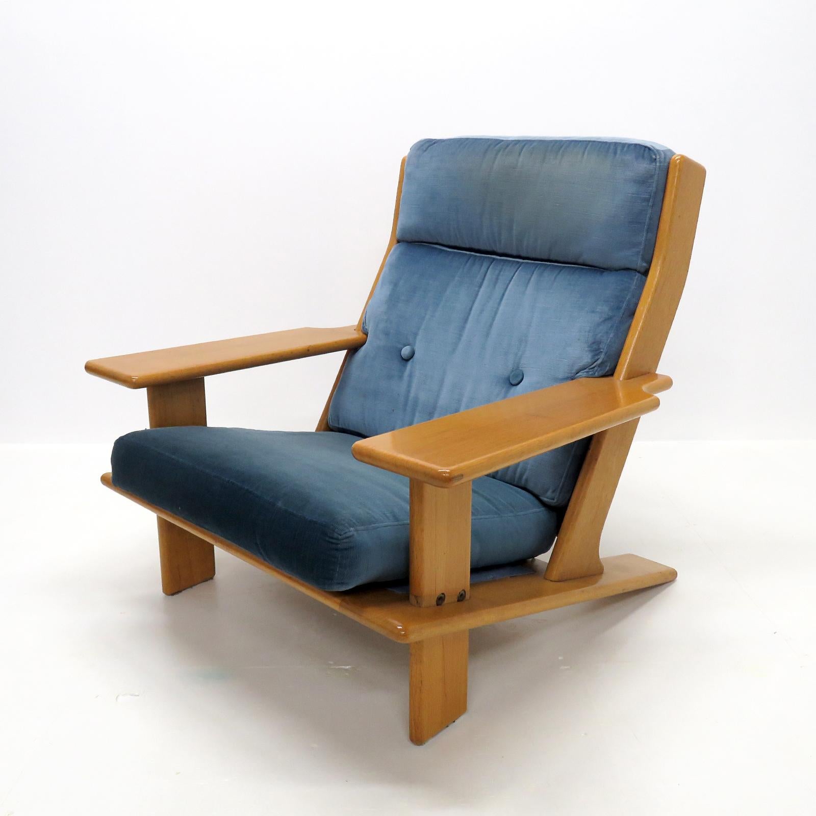 Finnish Pair of Esko Pajamies 'Pele' Lounge Chairs, 1970