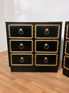 Pair of "Espana" Chests in the Manner of Dorothy Draper, circa 1950s