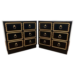 Pair of "Espana" Chests in the Manner of Dorothy Draper, circa 1950s