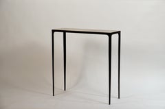 Paar Konsolen 'Esquisse' aus Schmiedeeisen und Pergament von Design Frères