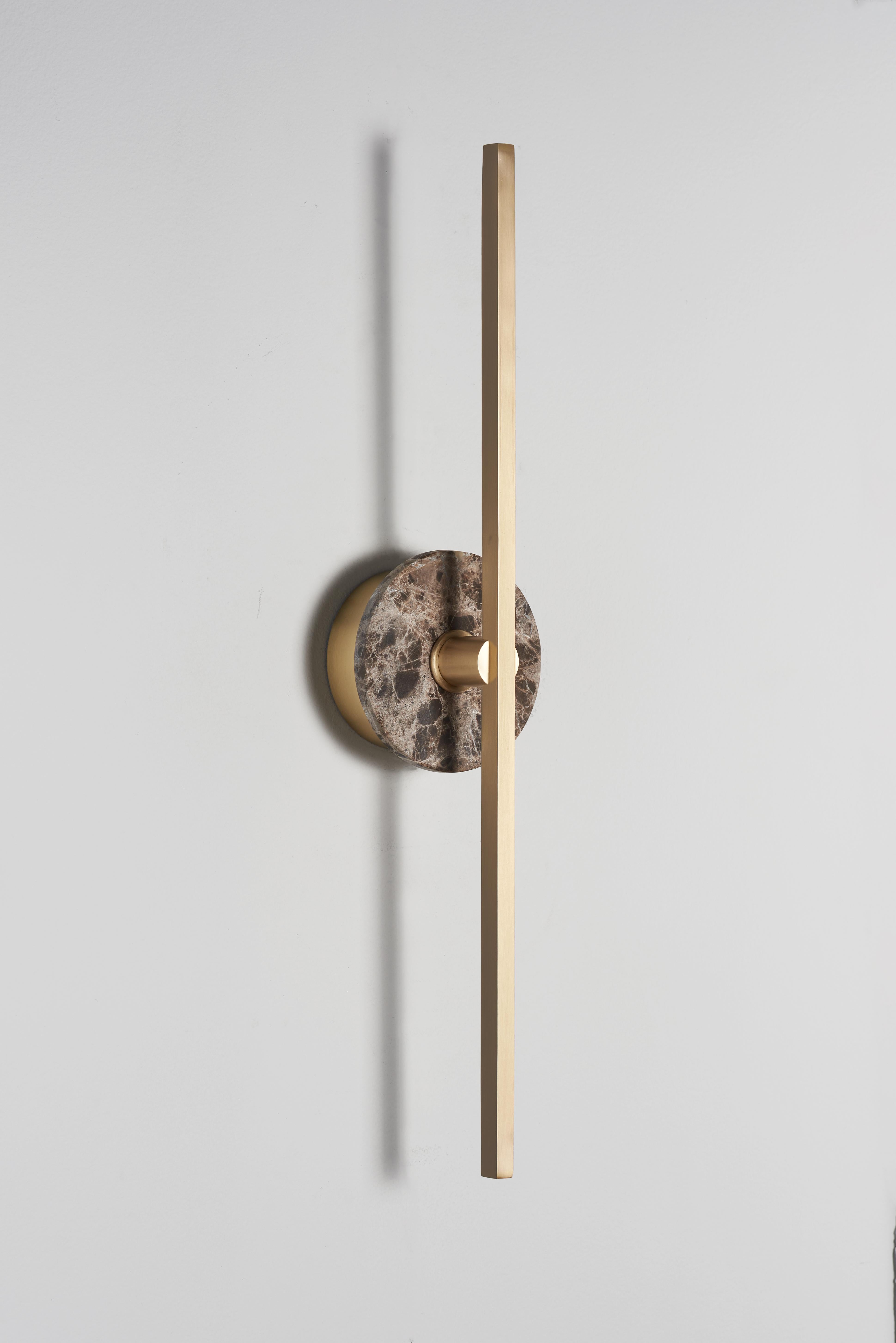 Modern Pair of Essential Italian Wall Sconce 