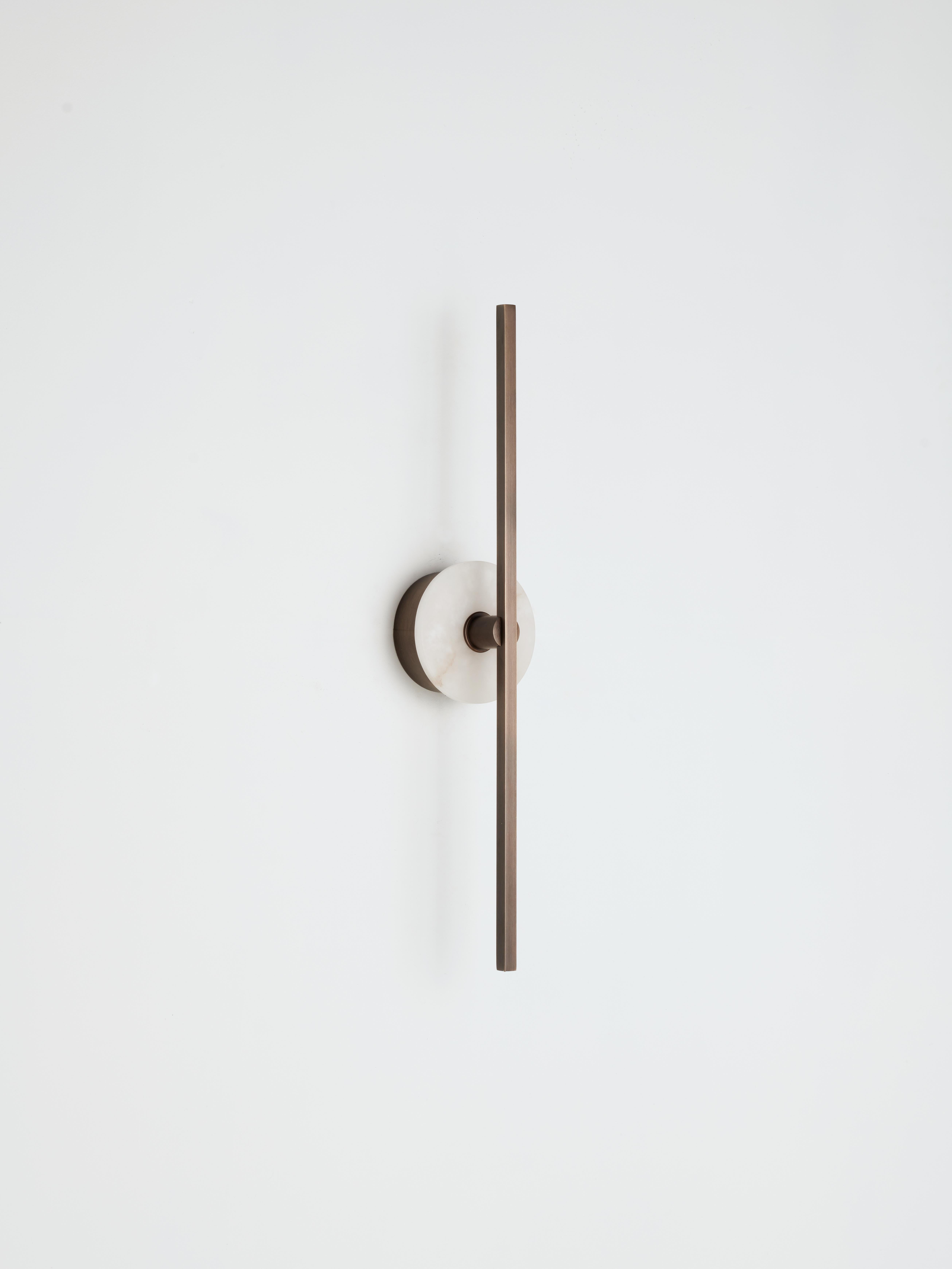 Mid-Century Modern Pair of Essential Italian Wall Sconce 