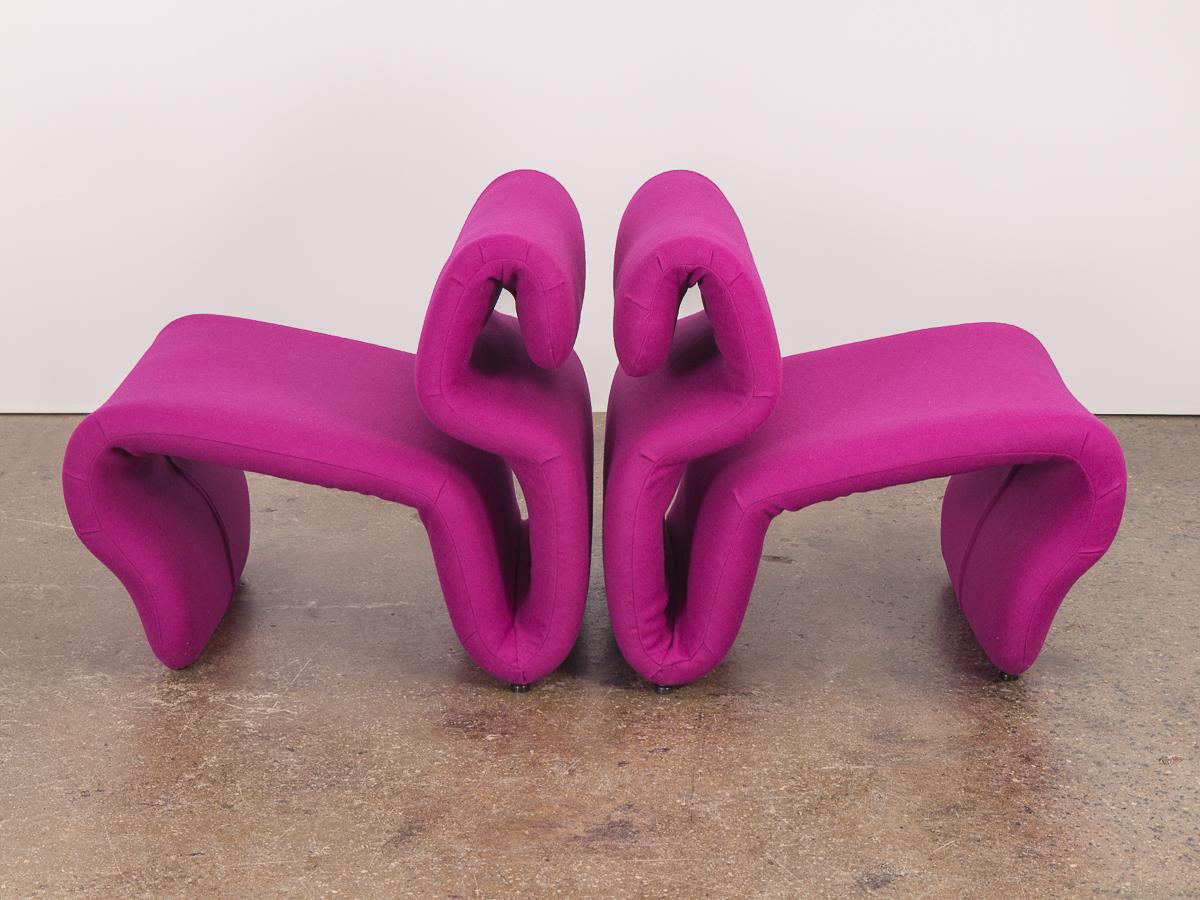 Swedish Pair of Etcetera Chairs by Jan Ekselius