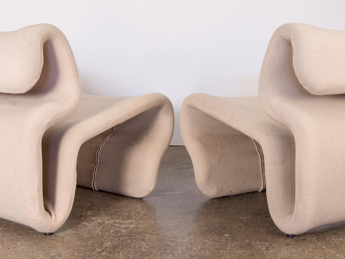 Pair of Etcetera Chairs by Jan Ekselius In Good Condition In Brooklyn, NY