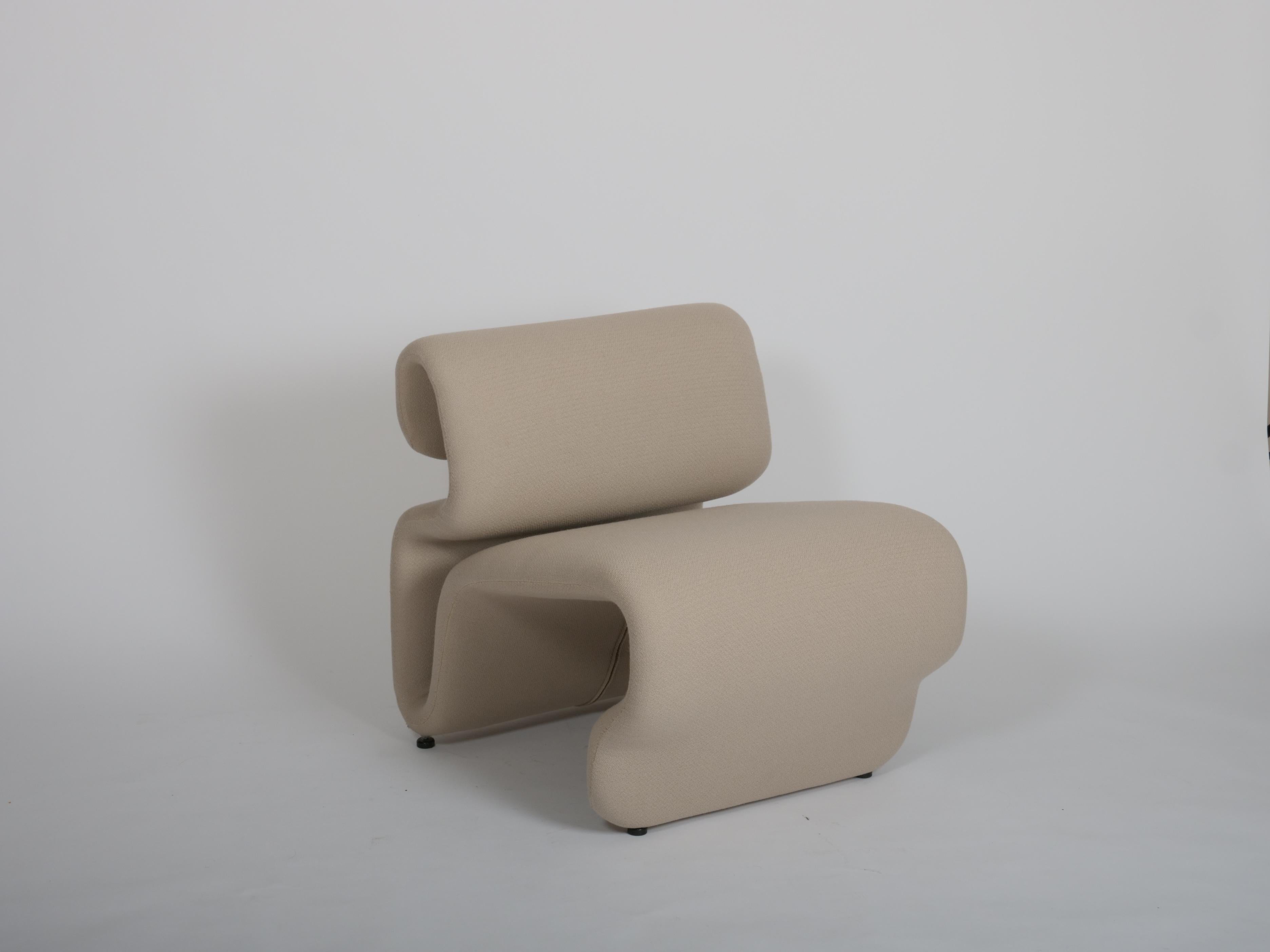Mid-Century Modern Paire de chaises Etcetera de Jan Ekselius. Suède c1970 en vente