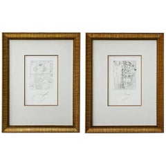 Pair of Etchings by Peter Max V3 X and XI