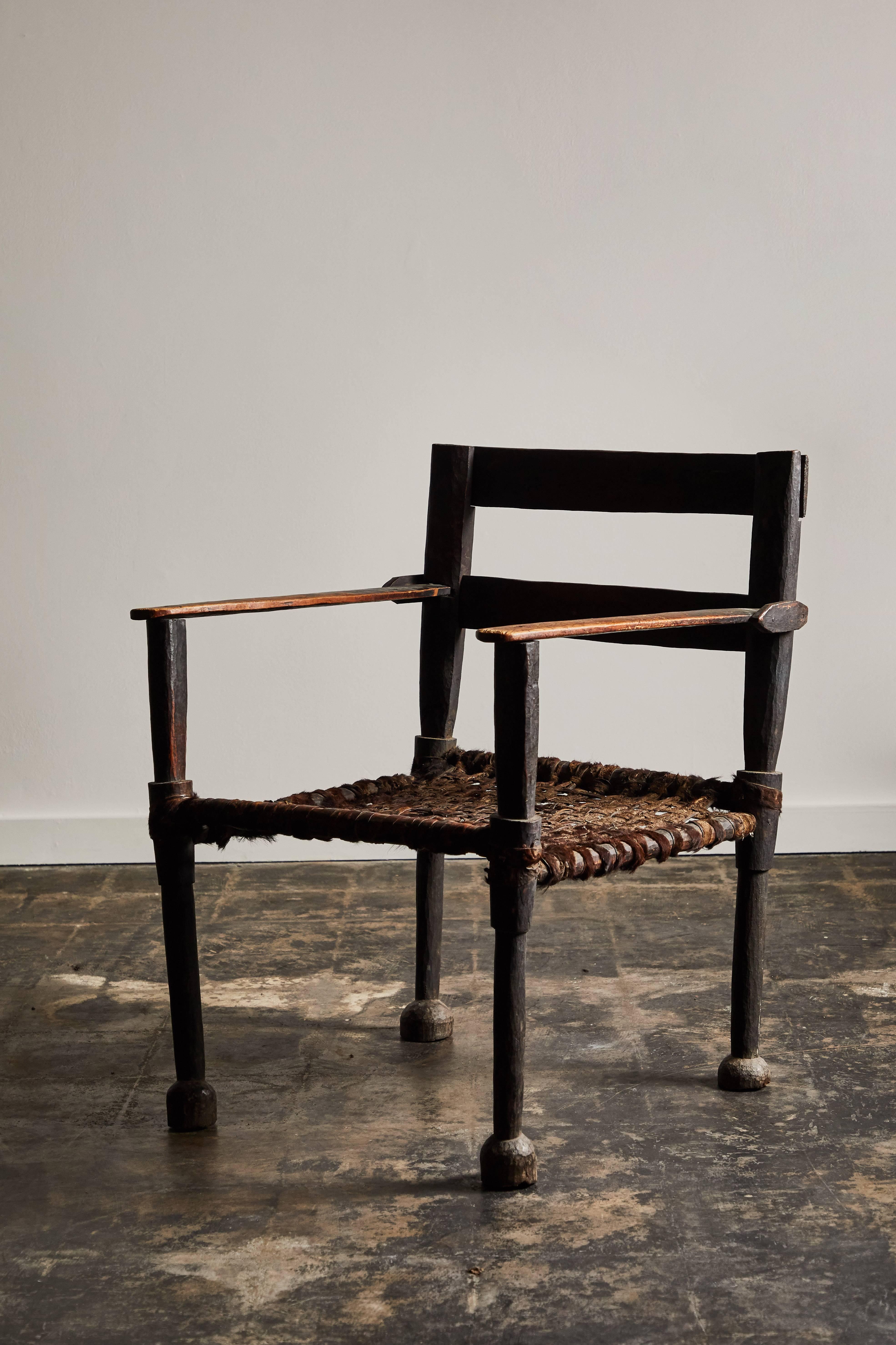 Pair of Ethiopian Chairs 4