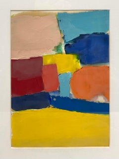 Eugene Healy Pair of Beach Landscape Paintings on Paper