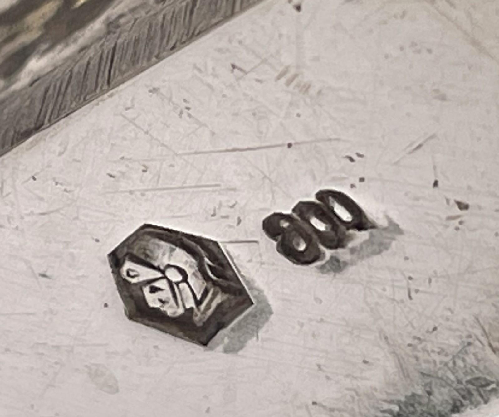 Coppia di candelabri europei continentali a 5 luci Fine XIX/inizio XX secolo. in vendita 6