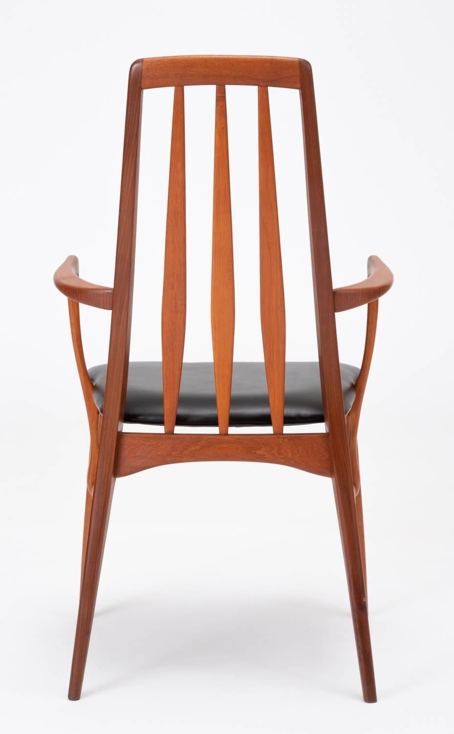 Pair of Eva Captain Chairs by Niels Koefoed for Koefoeds Mobelfabrik 1