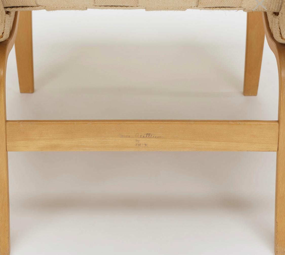 Mid-Century Modern Pair of Eva Chairs by Bruno Mathsson