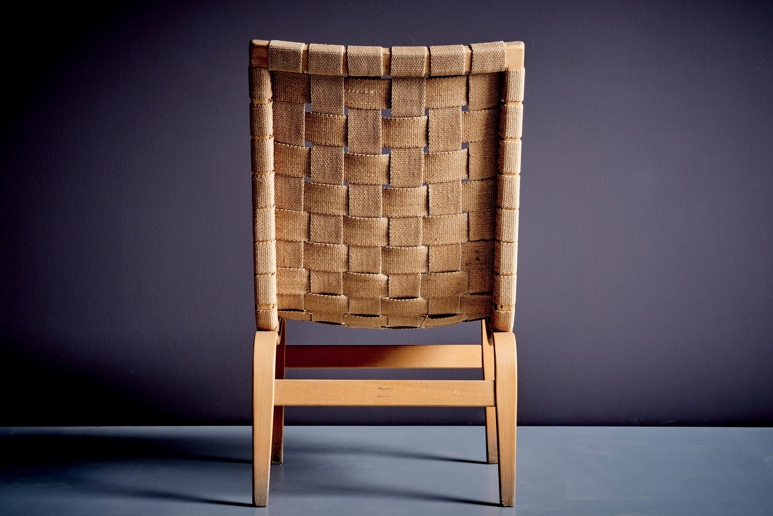 20th Century Pair of Eva Chairs by Bruno Mathsson For Sale
