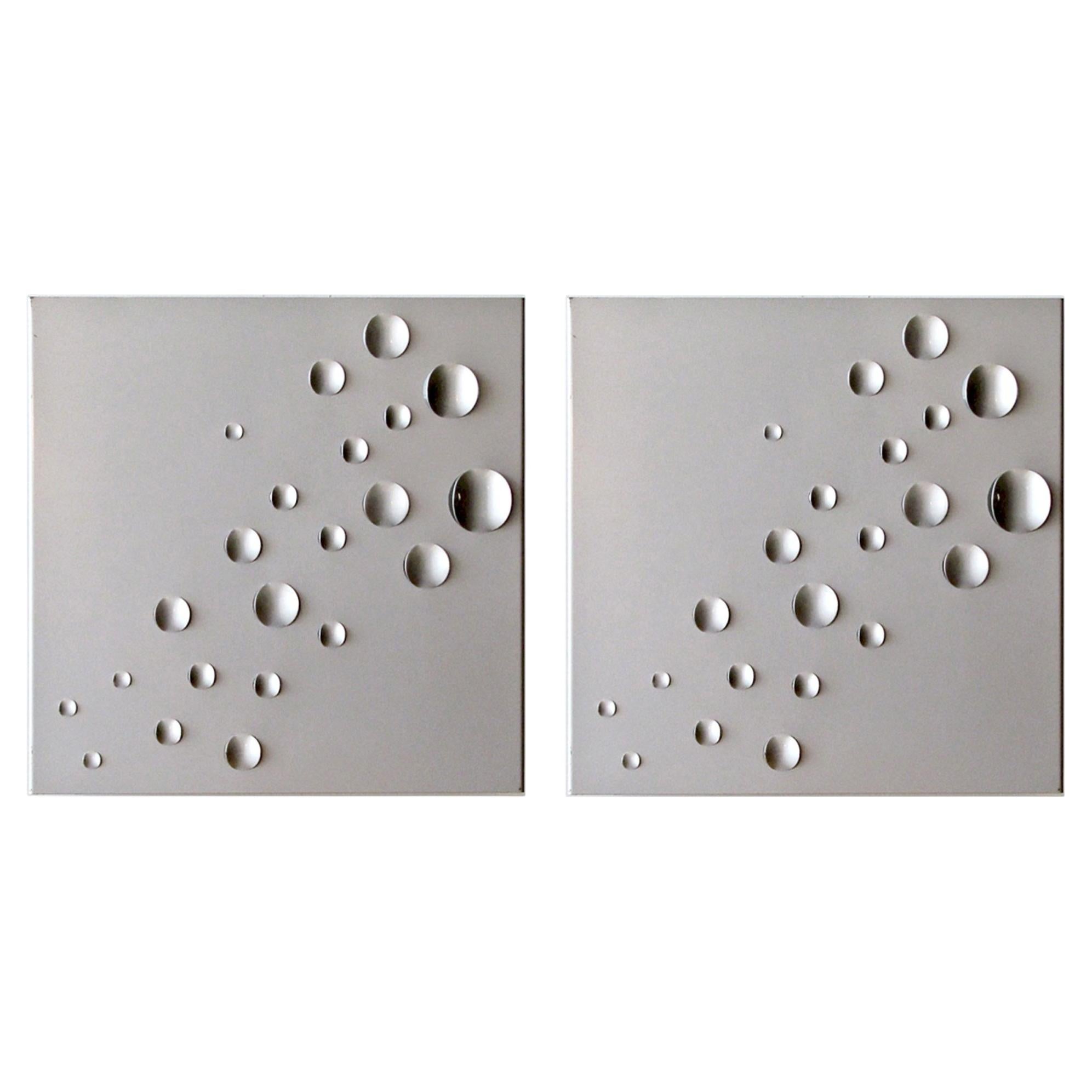 Pair of Evert Jelle Jelles 'Sterren Regen' Wall Lights, 1960