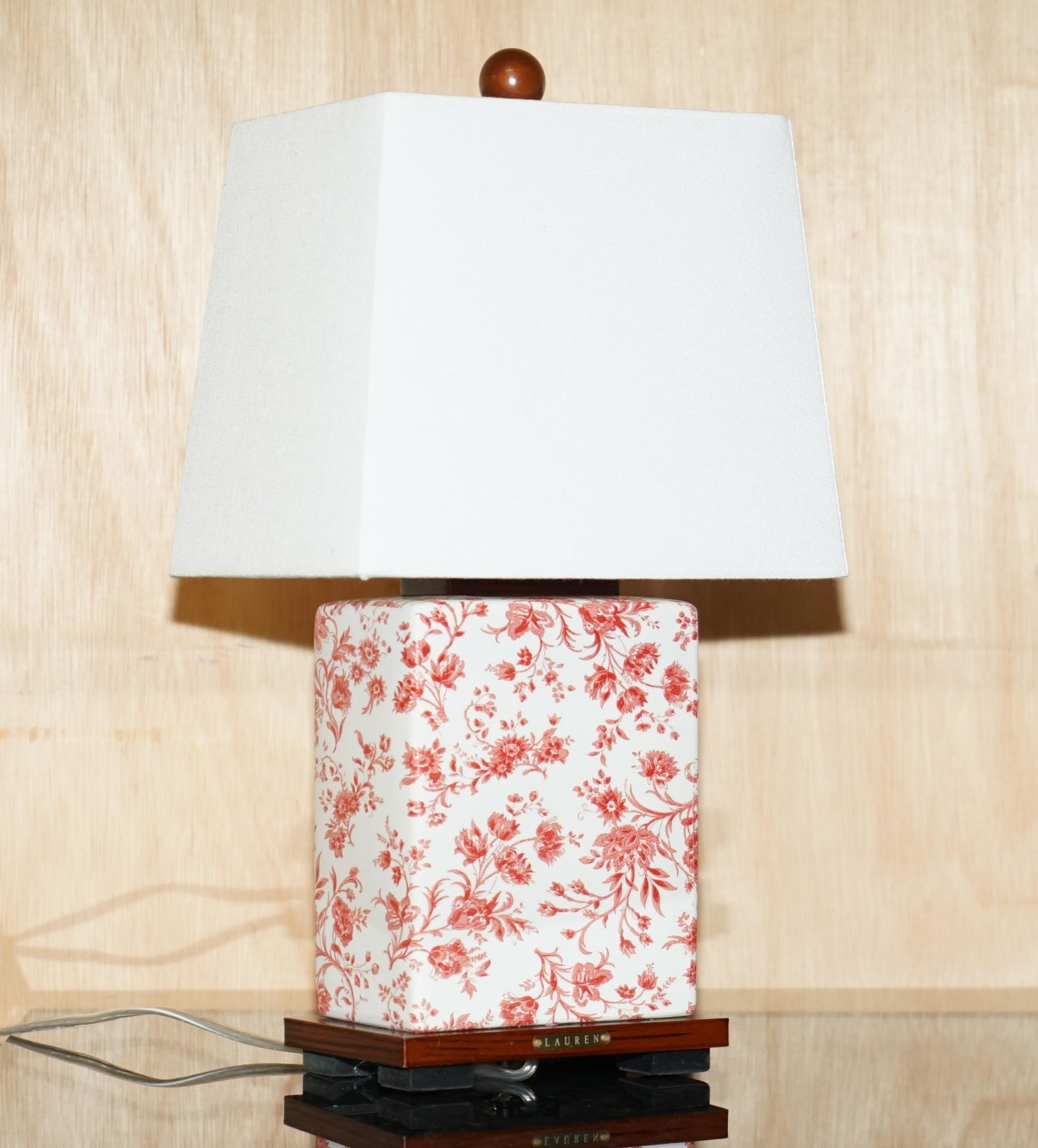 Royal House Antiques

Royal House Antiques is delighted to offer for sale this lovely pair of ex-display Ralph Lauren Chinese Porcelain table lamps with the original shades and each lamp bearing the 