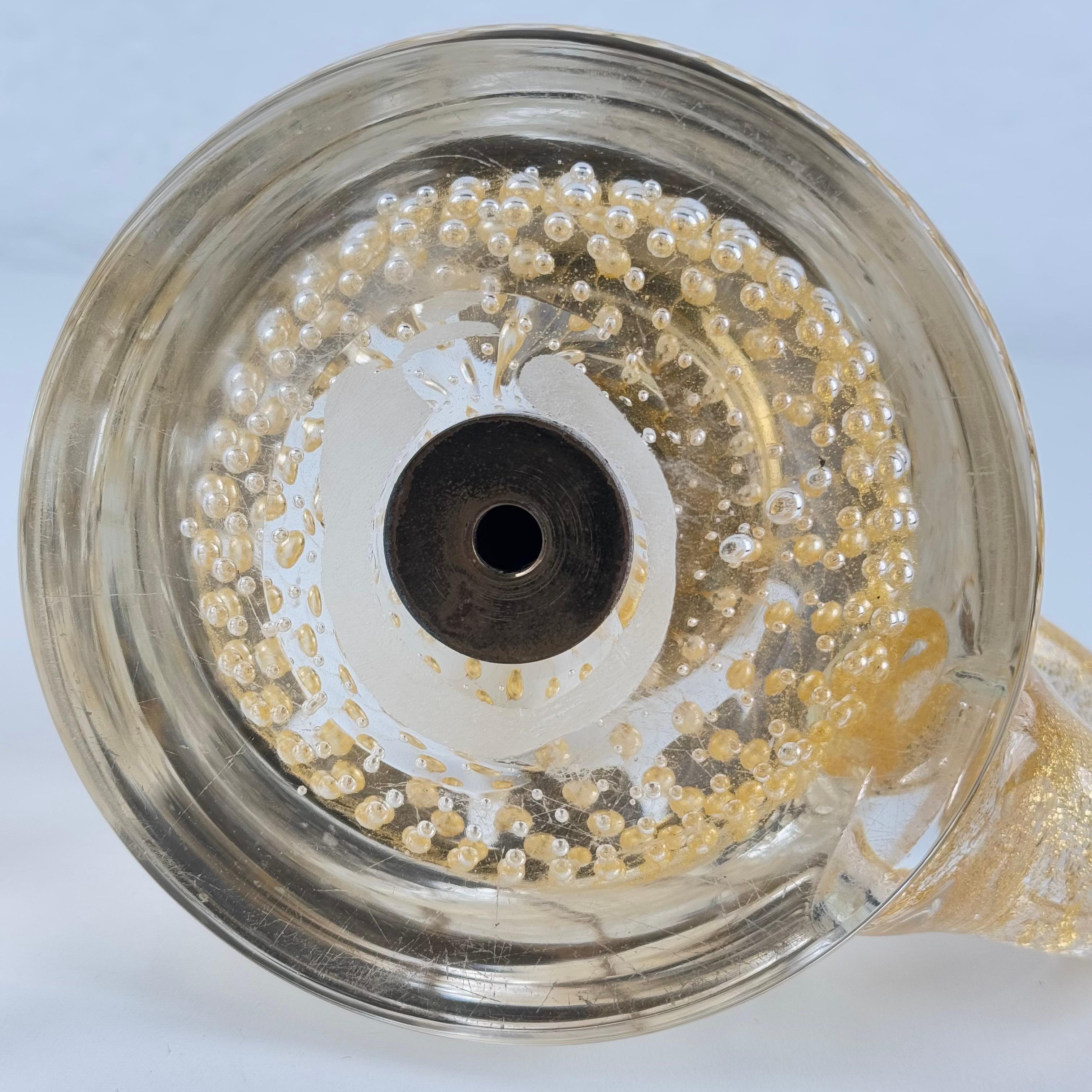 Pair of exceptional Barovier & Toso candleholders, Italy, 1938 in vendita 8