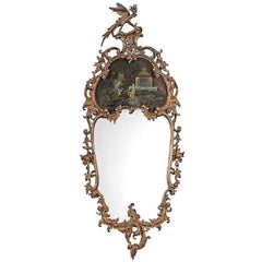 Pair of Exceptional Giltwood English Chinese Chippendale Period Mirrors