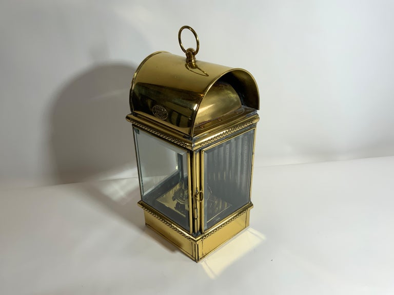 Pair of Exceptional Yacht Cabin Lanterns by Davey & Co. For Sale 3