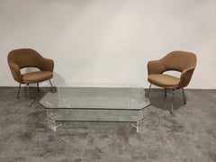 Paire de fauteuils de conférence de direction par Eero Saarinen pour Knoll:: 1970