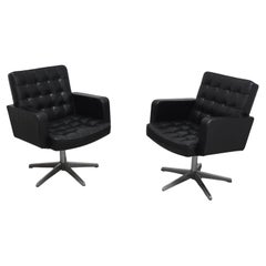 Coppia di poltrone girevoli Executive di Vincent Cafiero per Knoll, anni '60