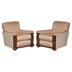 Paire d'armoires de club exquises et anciennes WILLIAM IV FLAmed HARDWOOD CIRCA 1830