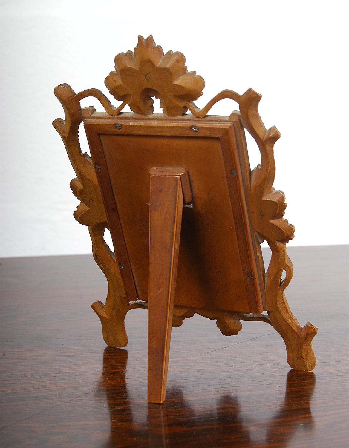 Pair of Exquisitely Hand Carved 20th Century Scandinavian Boxwood Picture Frames 4