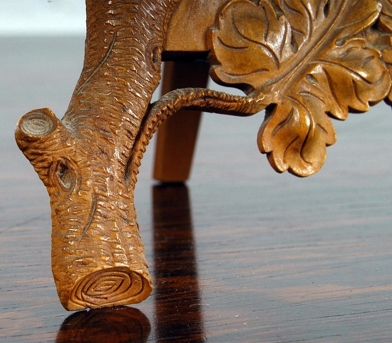 Pair of Exquisitely Hand Carved 20th Century Scandinavian Boxwood