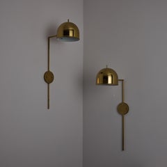 Pair of Extended Model V75 Sconces by Bergboms