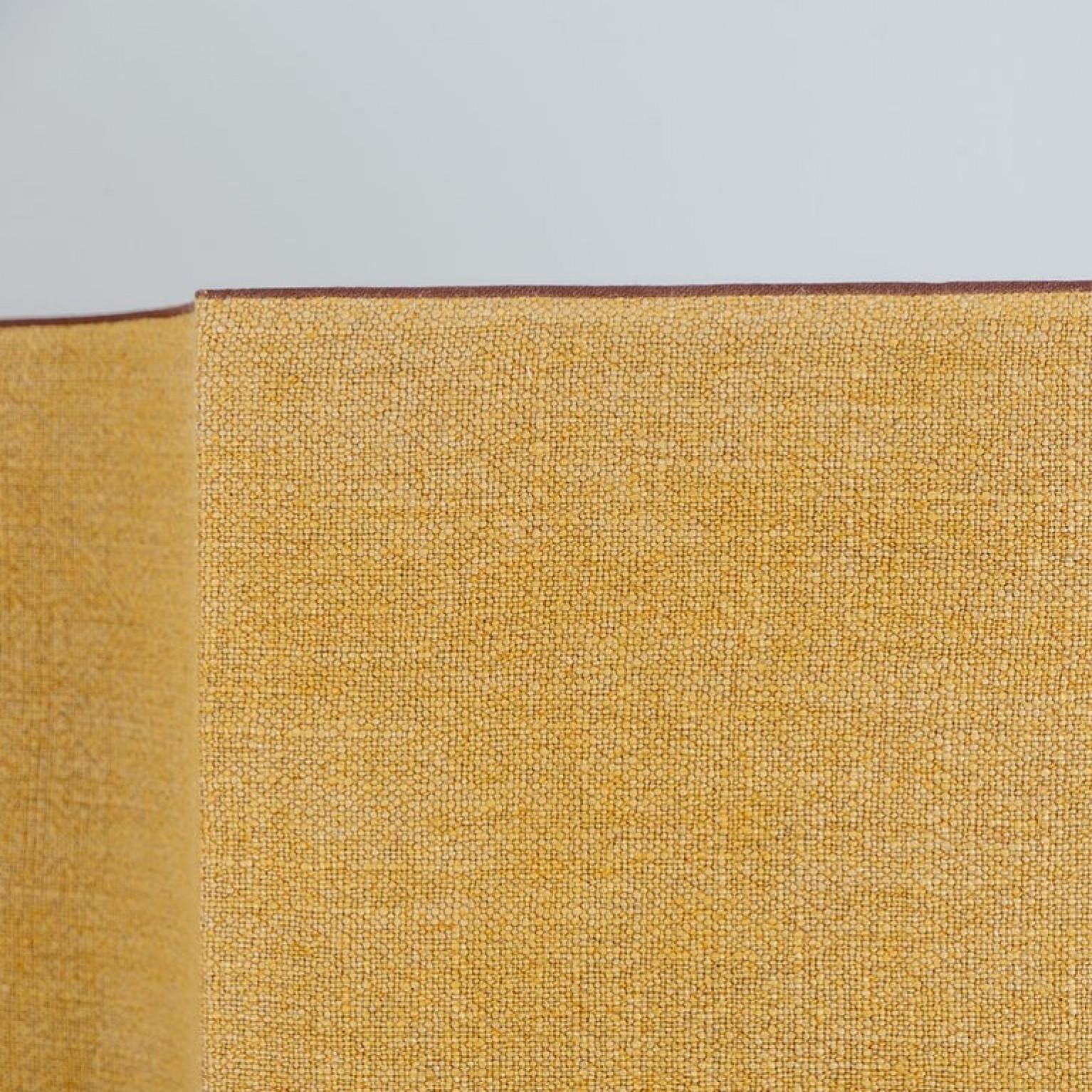 Adam Style Pair of Extra Large Glass Shaped Table Lamp with Custom Made Silk Lamp R Houben For Sale