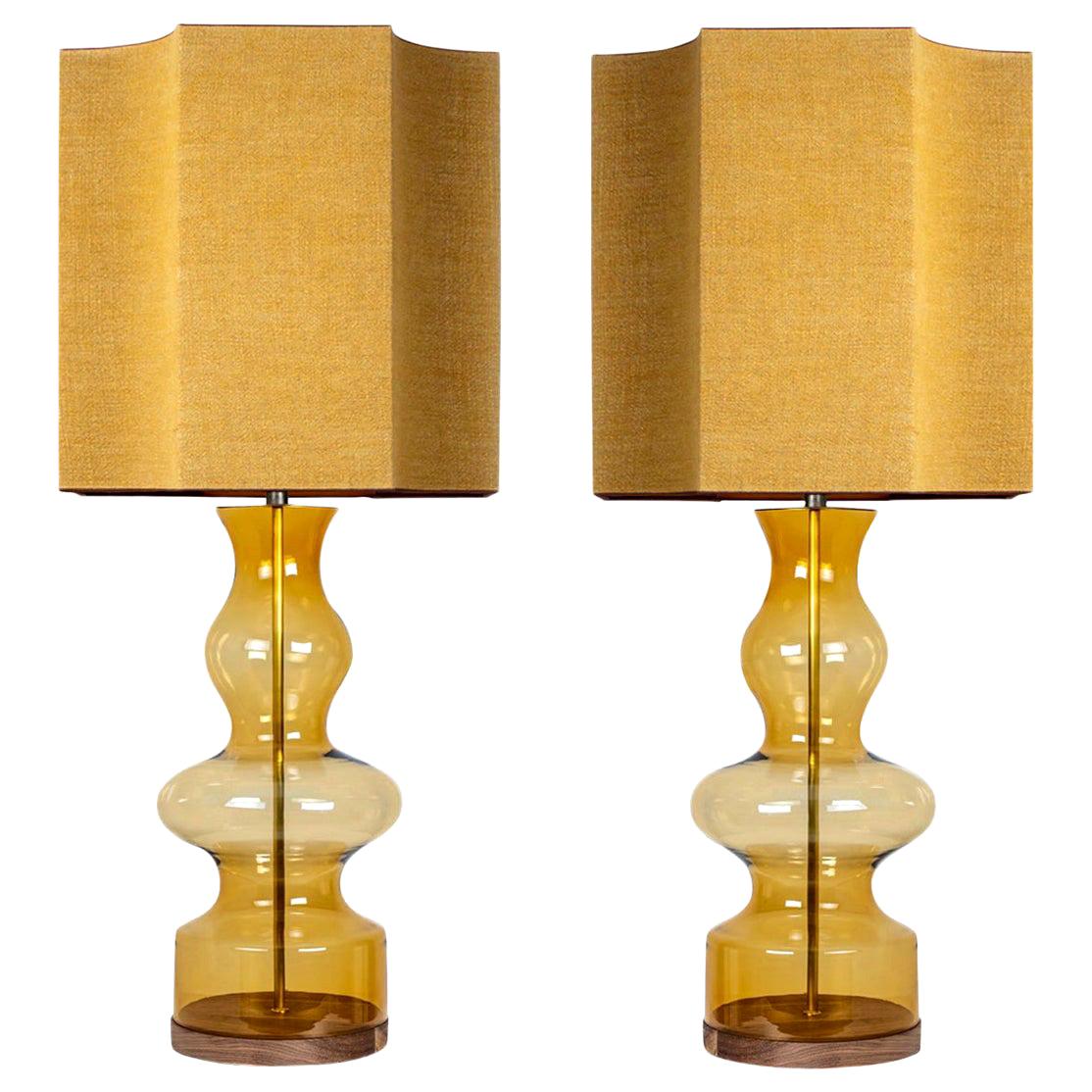 dutch ceramic vessel table lamp
