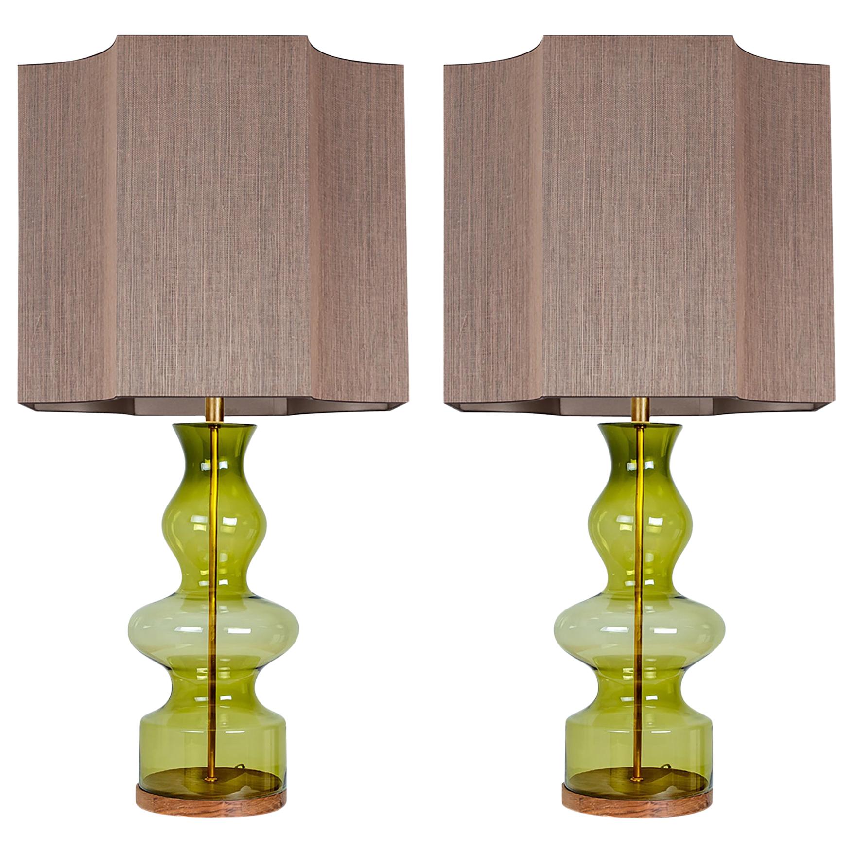 dutch ceramic vessel table lamp