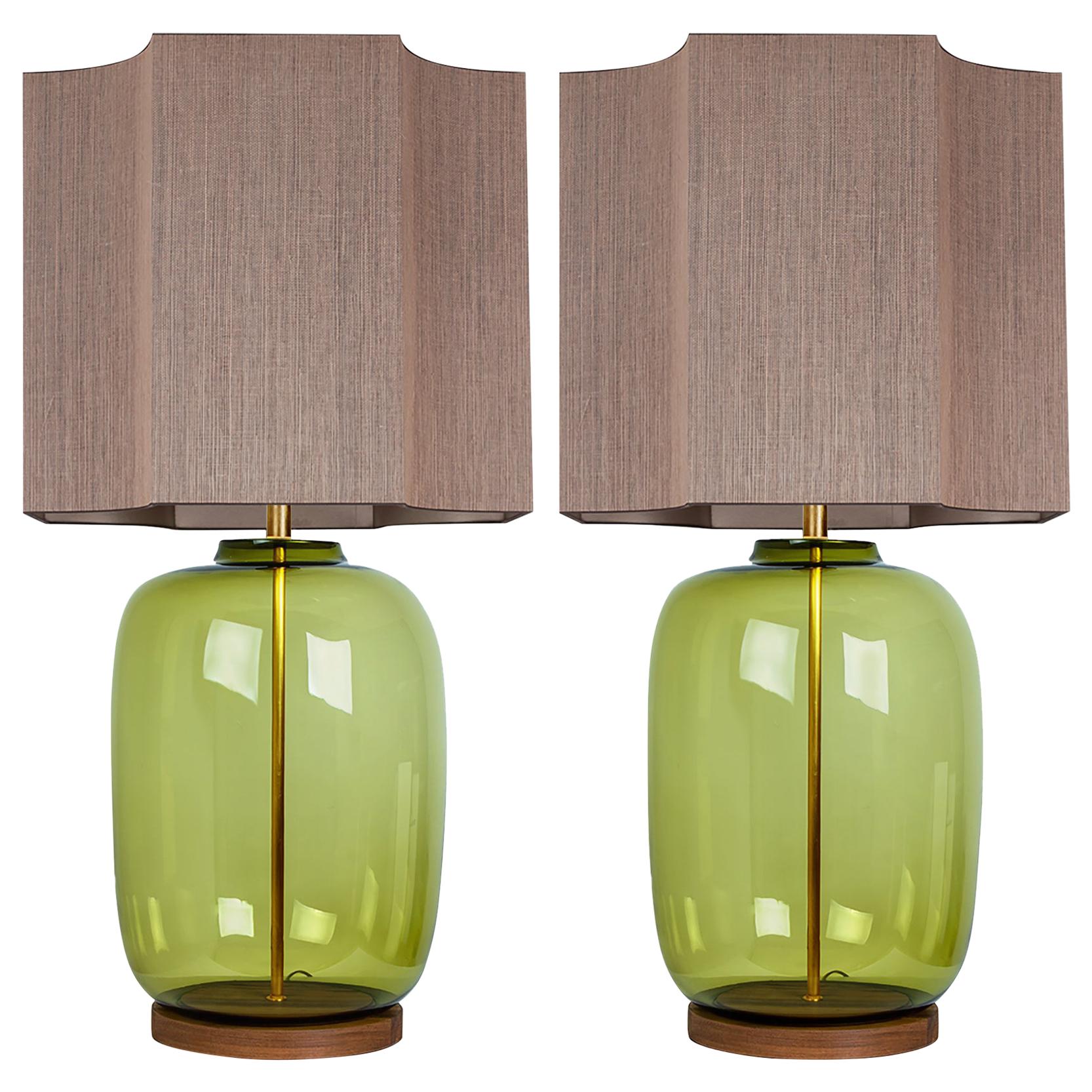 dutch ceramic vessel table lamp