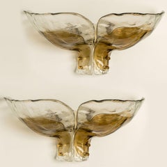 Pair of Extra Large J.T. Kalmar Wall Lights, 1970