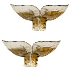 Paar Extra Large J.T. Kalmar Wall Lights, 1970