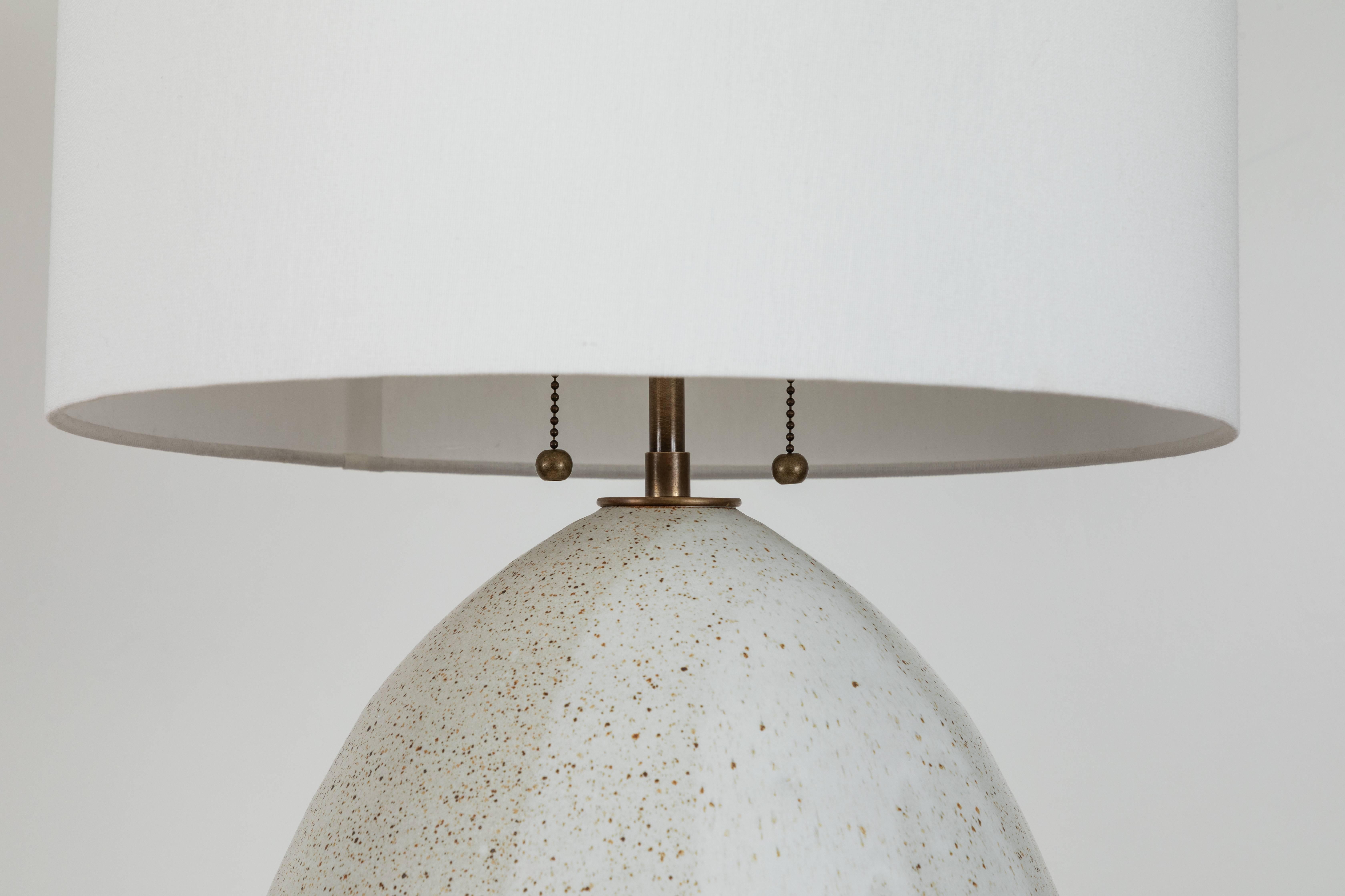 Ceramic Pair of Extra Large Pod Lamps by Victoria Morris for Lawson-Fenning