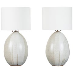 Pair of Extra Large Pod Lamps by Victoria Morris for Lawson-Fenning