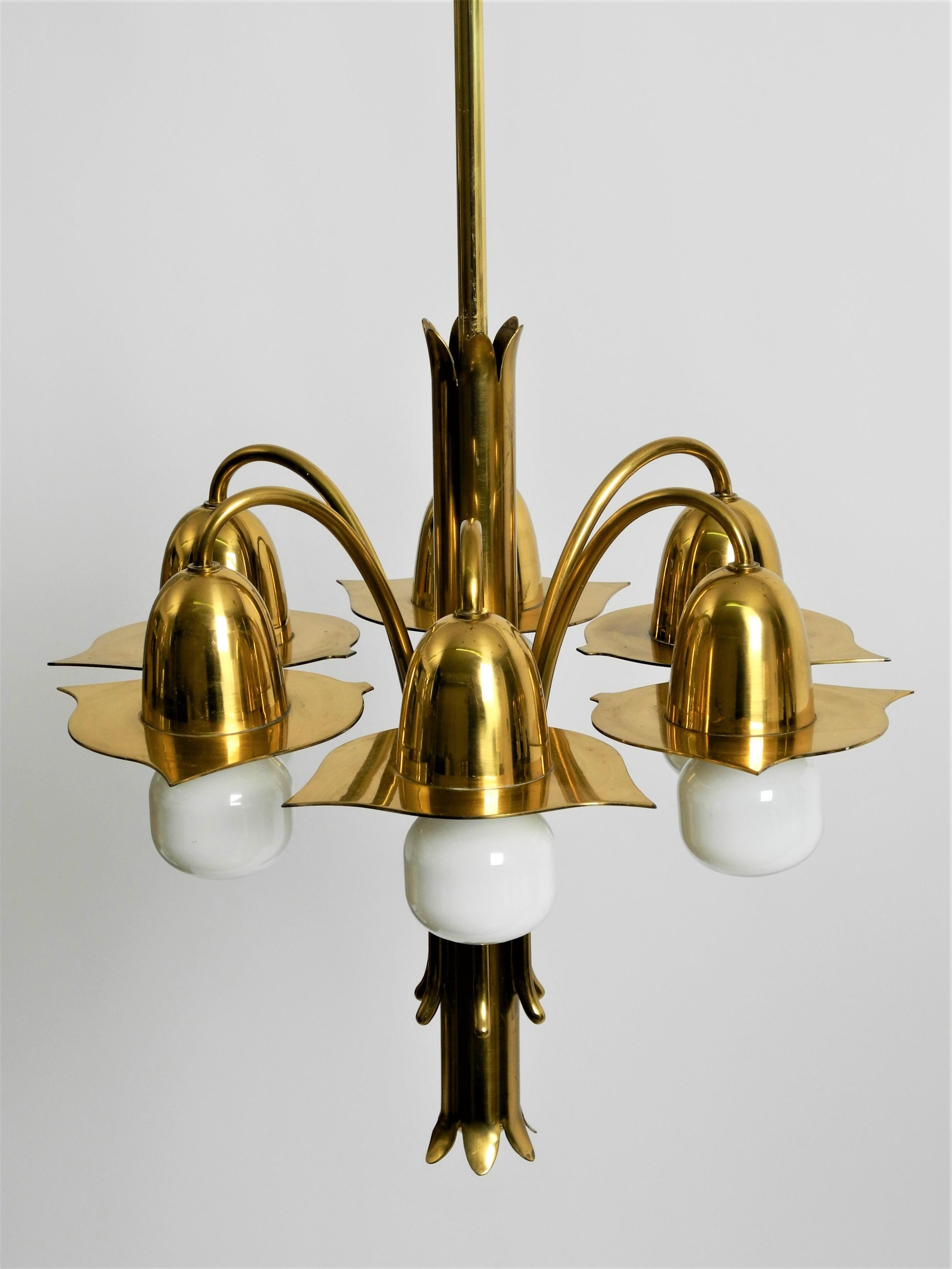 Paire de lampes suspendues Richard Riemerschmid Art Nouveau, Allemagne 1920 en vente 6