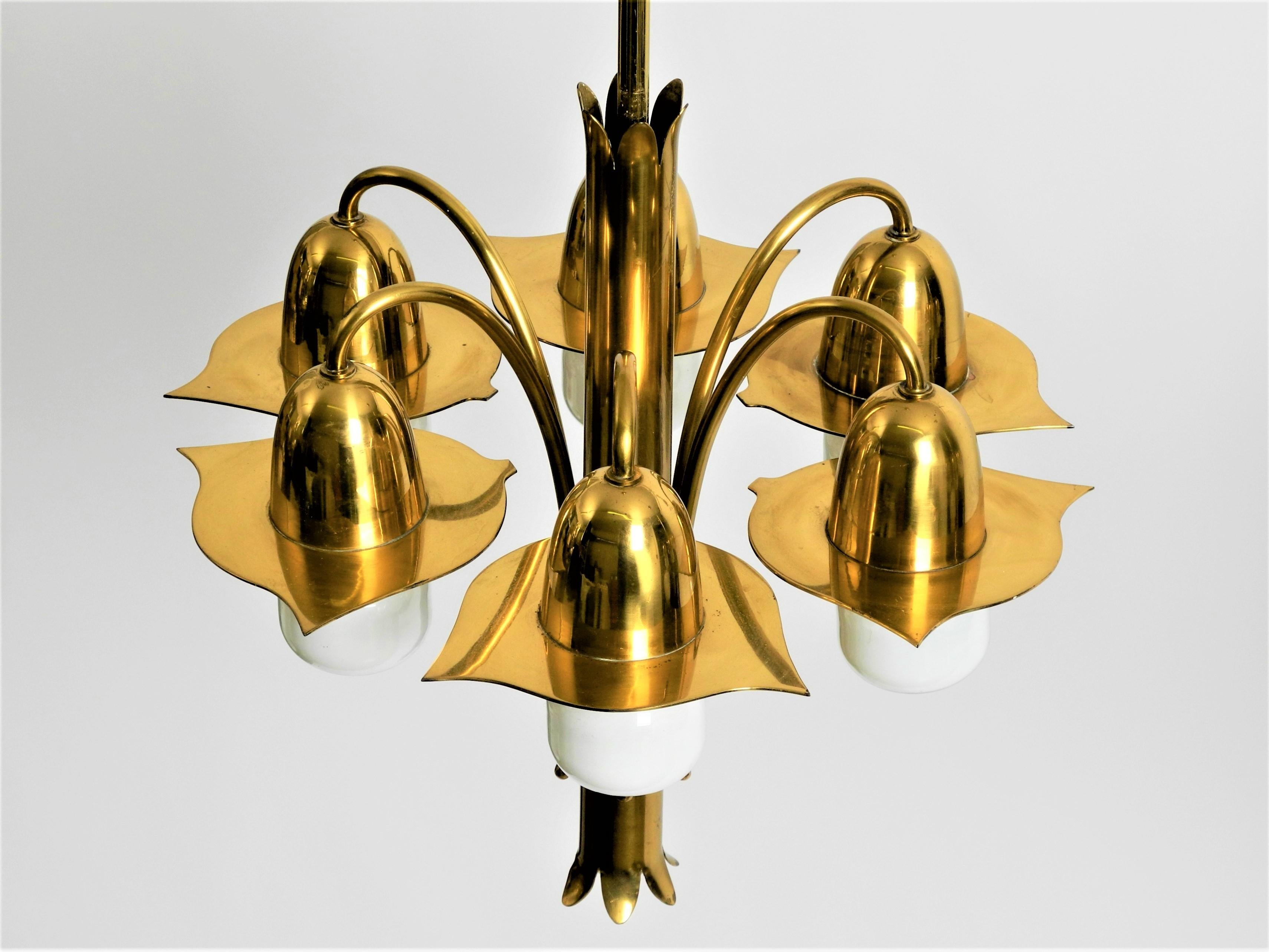 Pair of Richard Riemerschmid Pendant Lamps Chandeliers Art Nouveau, Germany 1920 For Sale 10