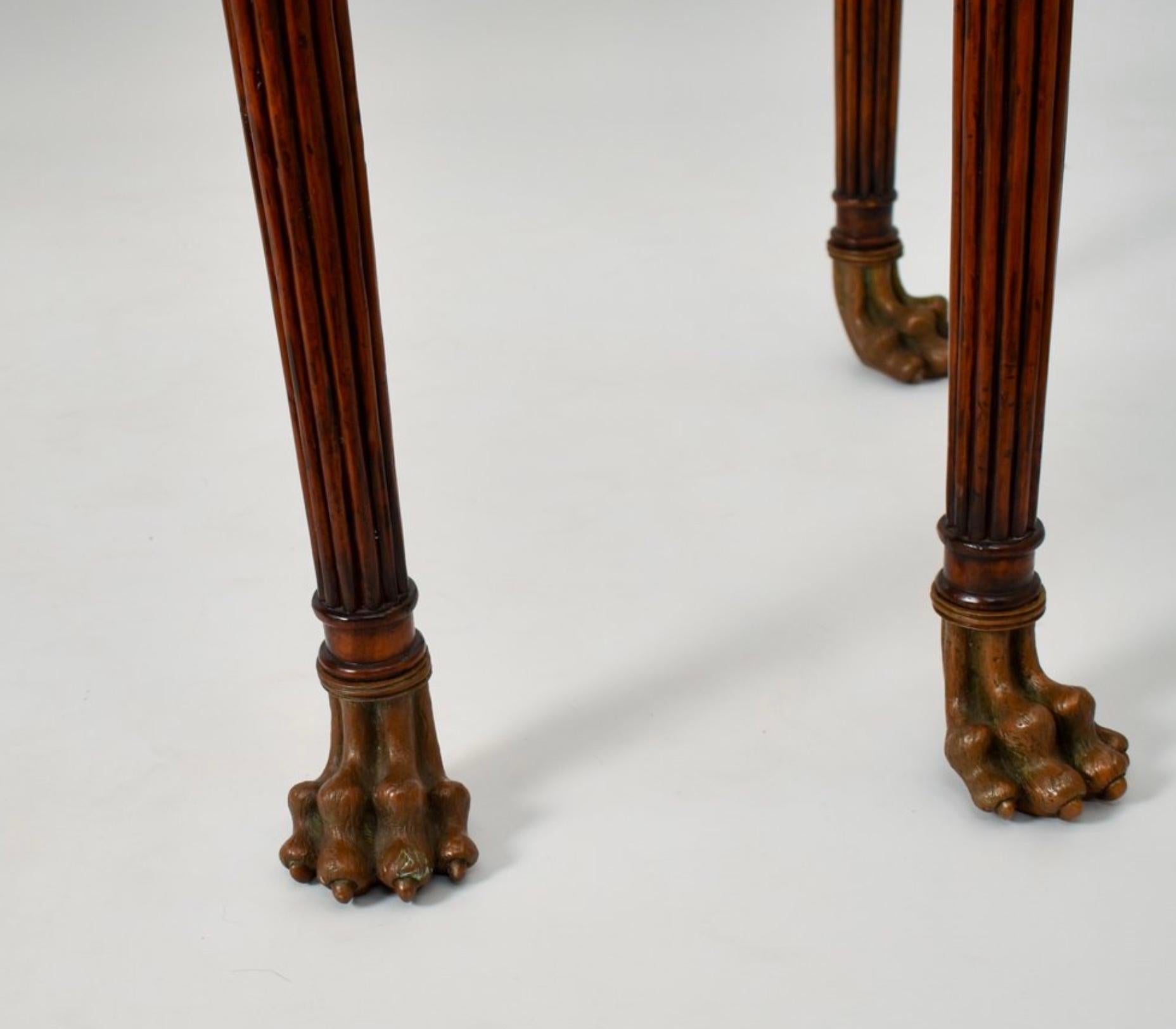 19th Century Pair of Extremely fine Regency Mahogany Serving Tables For Sale