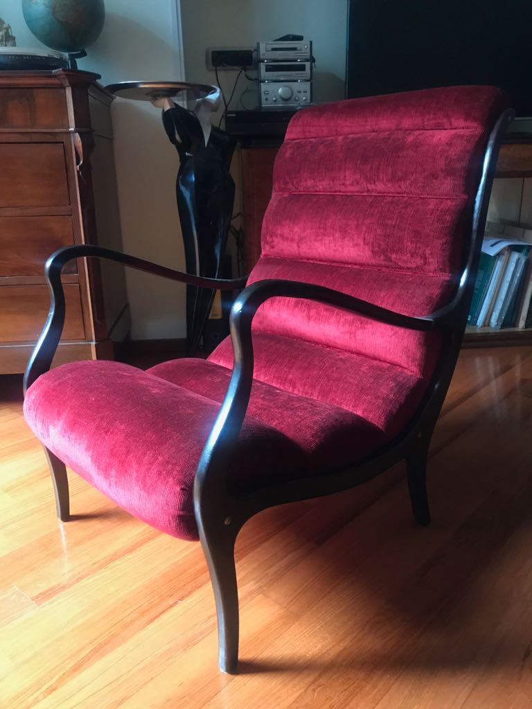 Pair of Ezio Longhi Italian Lounge Chairs, 1955 by Elam In Excellent Condition In Milano, IT