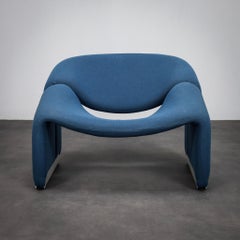 Paire de chaises Groovy F598 par Pierre Paulin pour Artifort, Pays-Bas, années 1970