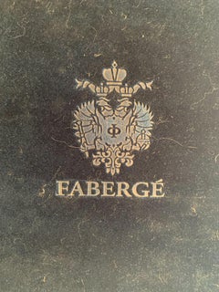 Paire de chandeliers Fabergè en cristal impérial Michael Palace 1940s