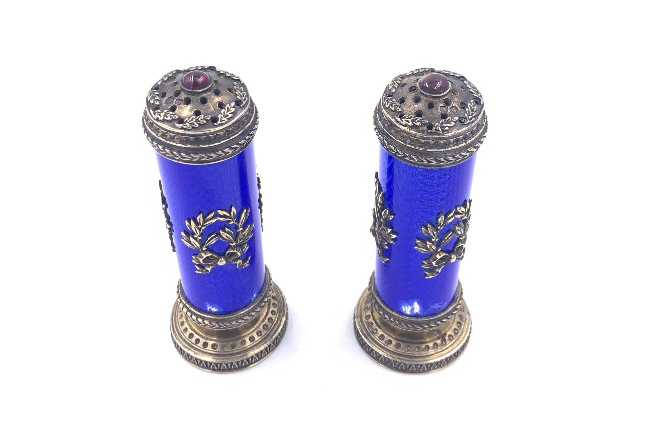 Pair of Fabergé Style Peppers For Sale 1