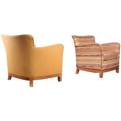 Pair of Fabric Armchairs