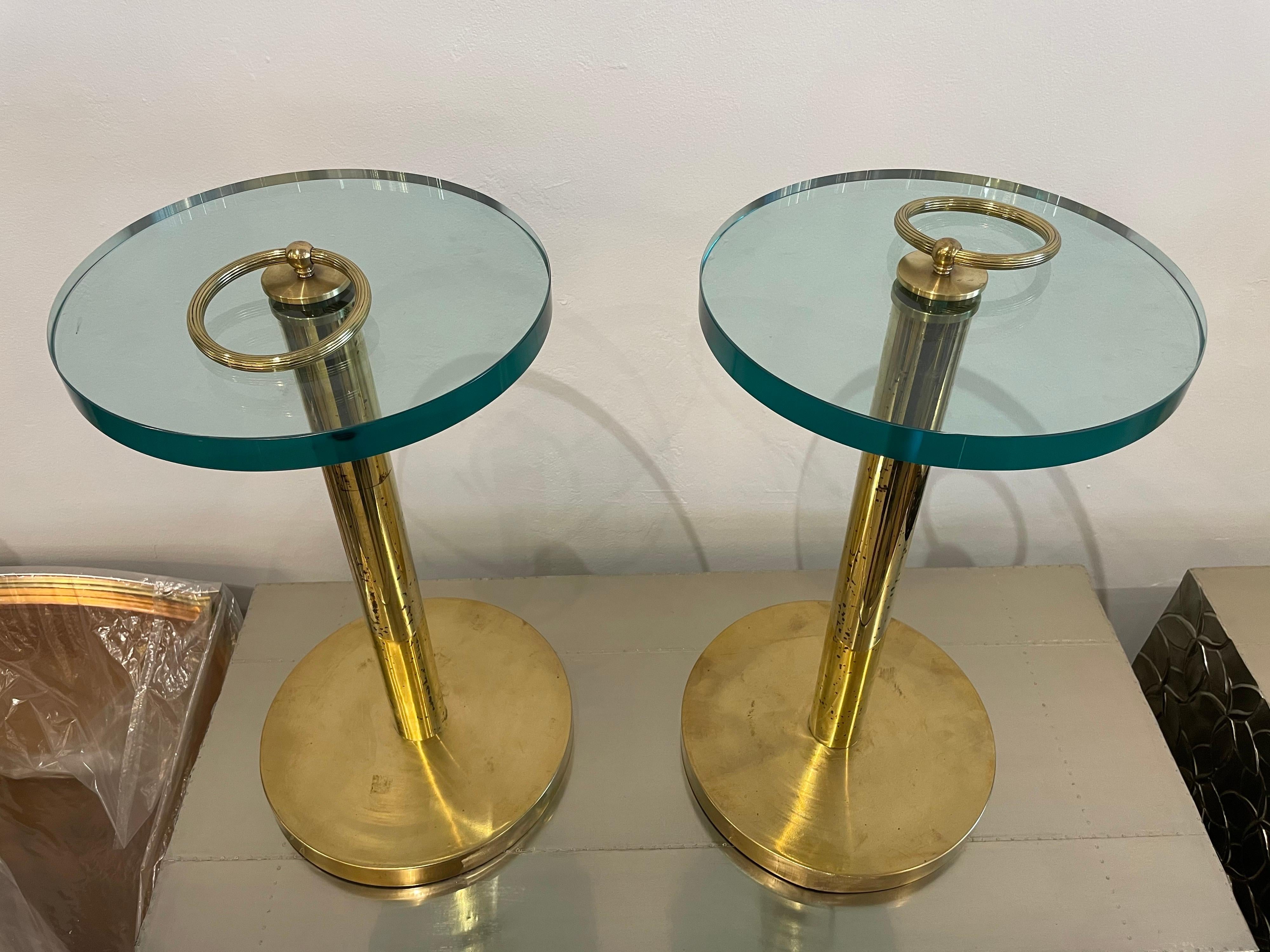Pair of Fabulous Cocktail or Occasional Drinks Tables 4