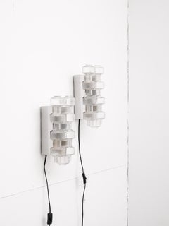 Pair of Fagerhults Belysning Wall Lamps "Festival" by Gert Nyström, 1960s