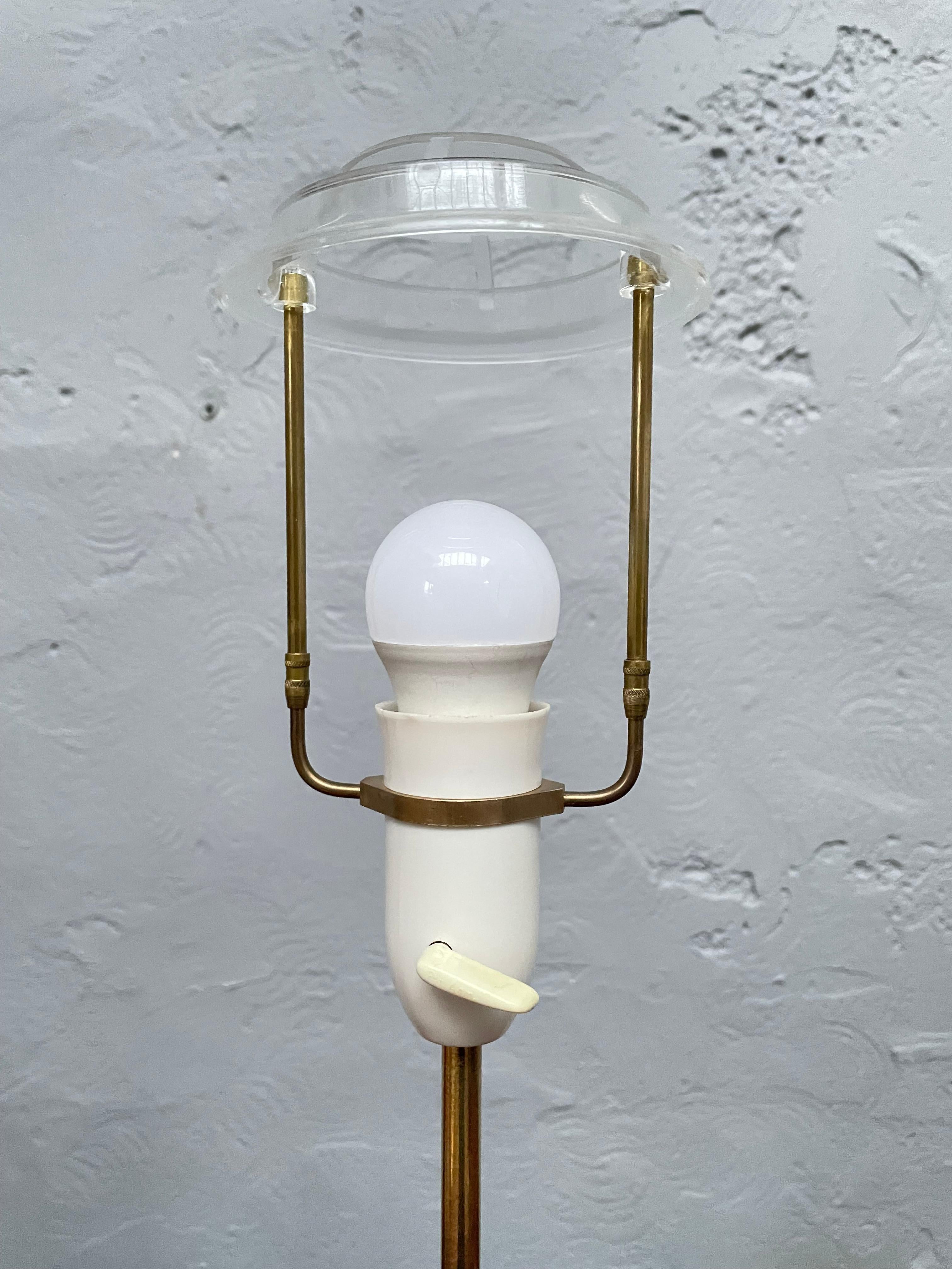 Hand-Crafted Pair of Falkenberg Table Lamps from the 1960s For Sale