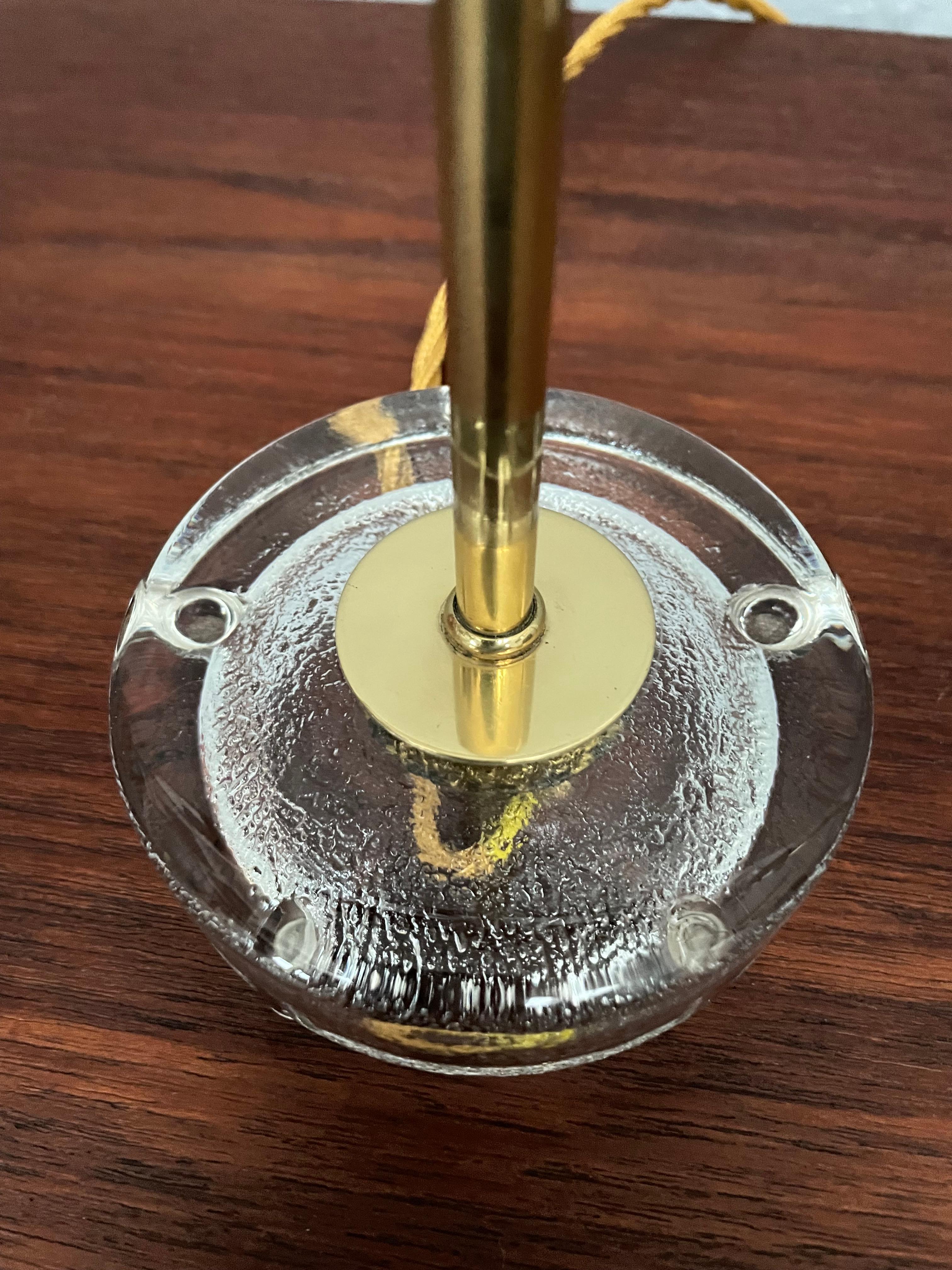 Brass Pair of Falkenberg Table Lamps from the 1960s For Sale