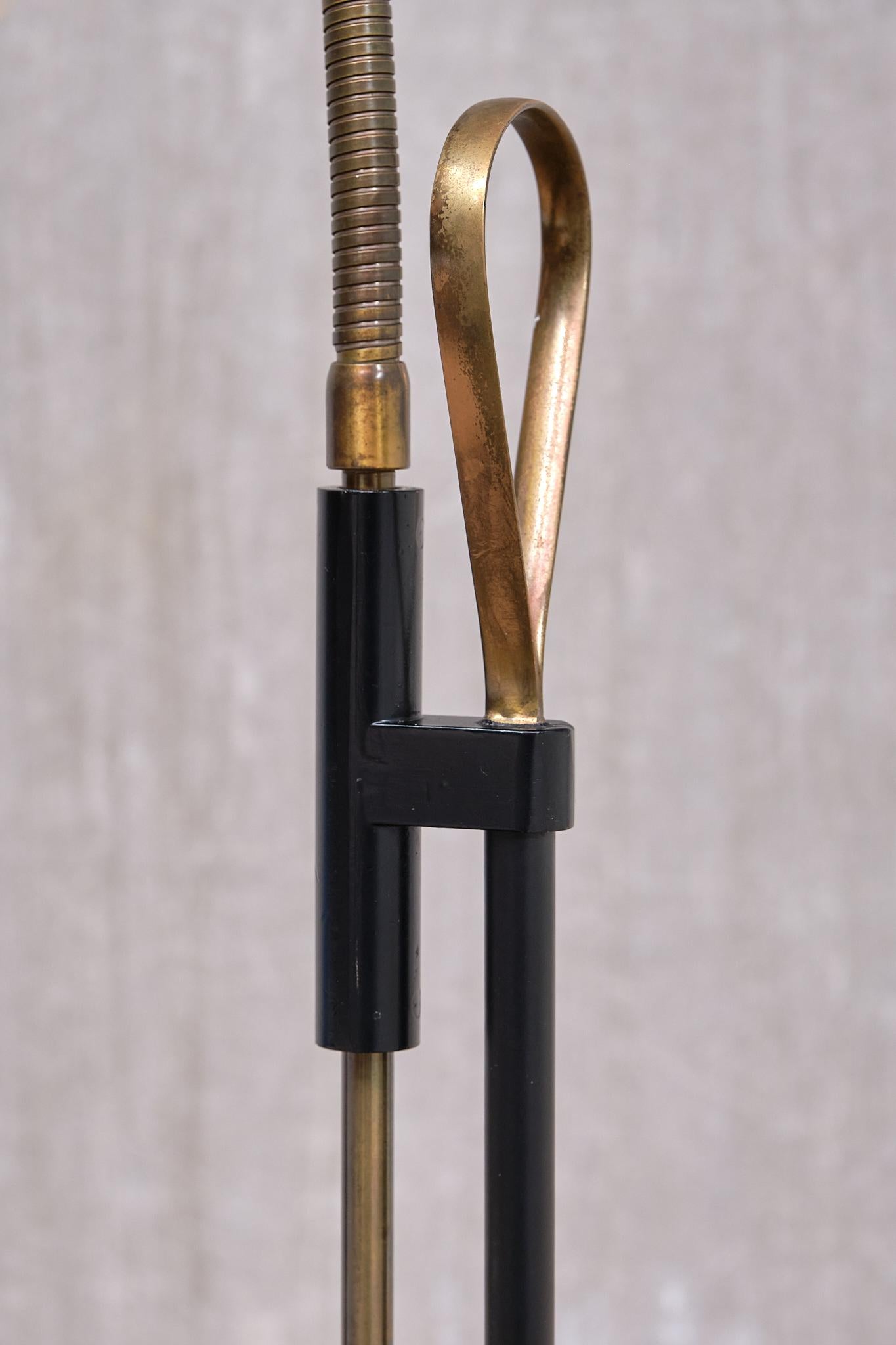 Paire de lampadaires réglables Falkenbergs Belysning, modèle 7070, Suède, années 1960 en vente 4