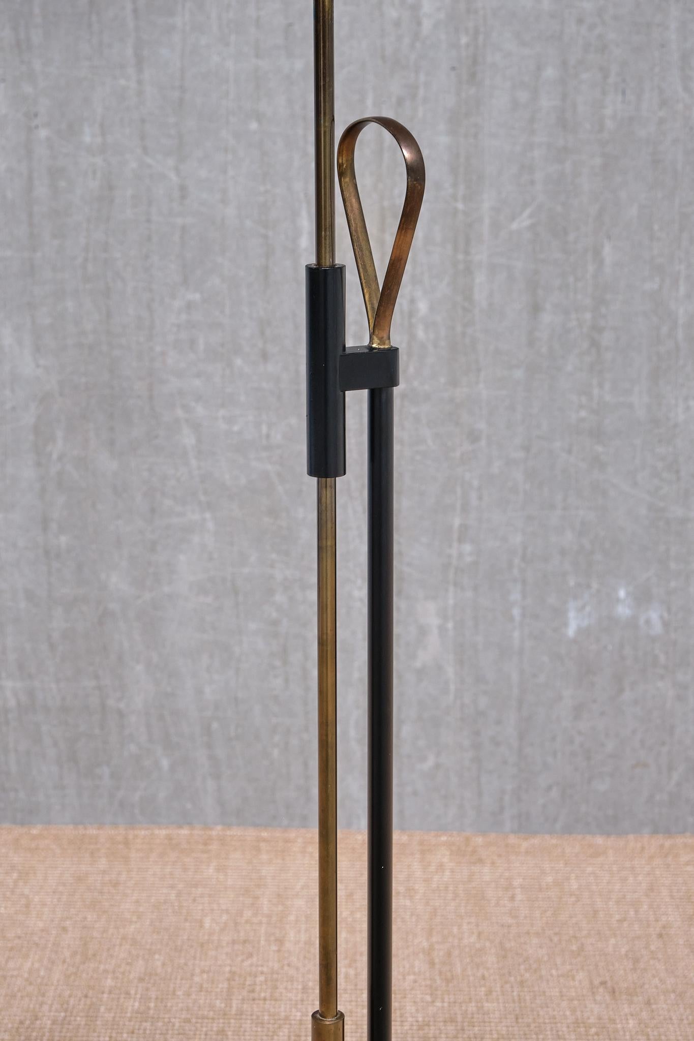 Paire de lampadaires réglables Falkenbergs Belysning, modèle 7070, Suède, années 1960 en vente 1