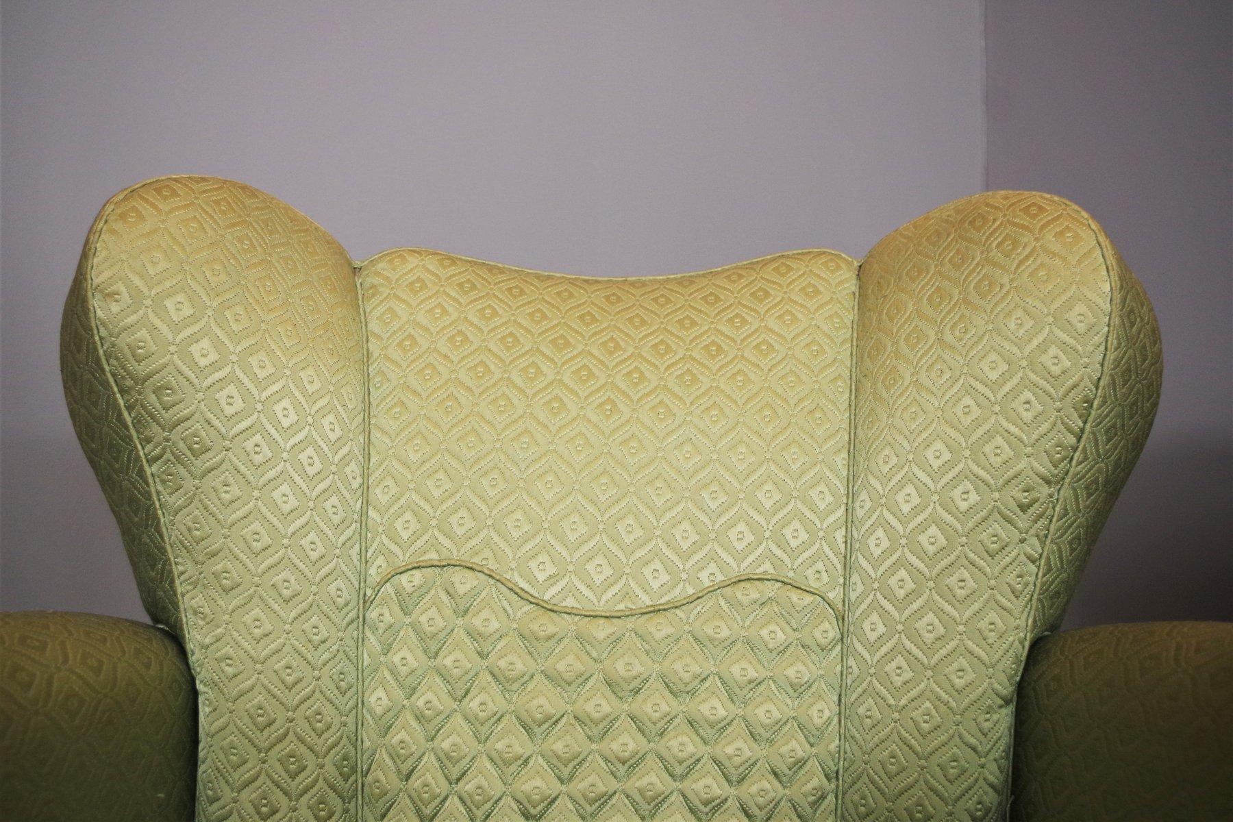 Paire de fauteuils en forme d'éventail dans le style de Paolo Buffa, années 1950 en vente 8